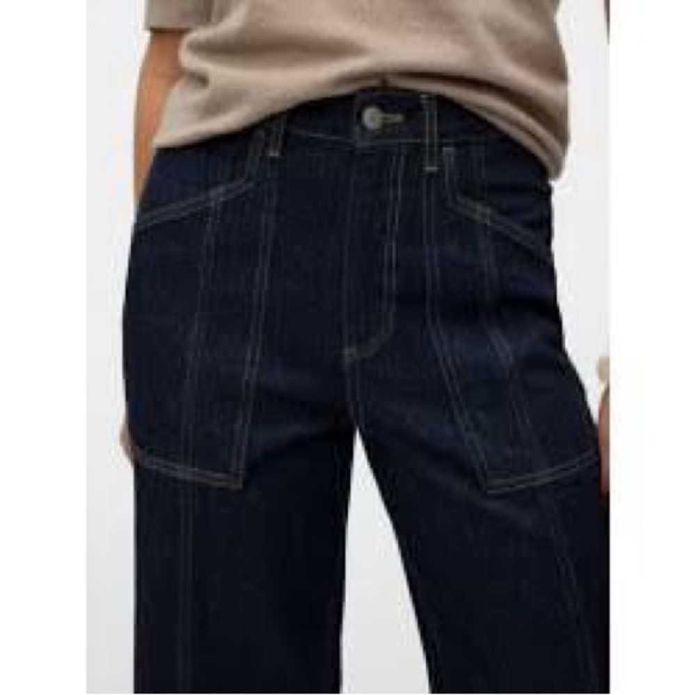 VMKATHY SUPER HIGH RISE WIDE LEG FIT JEANS - Picture 3 of 8